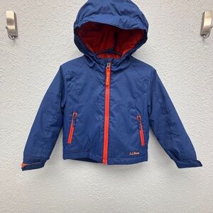 L.L. Bean Tdr 2T Full Zip Jacket wBilateral Zippered Pockets, GrowWMeCuffs, EUC